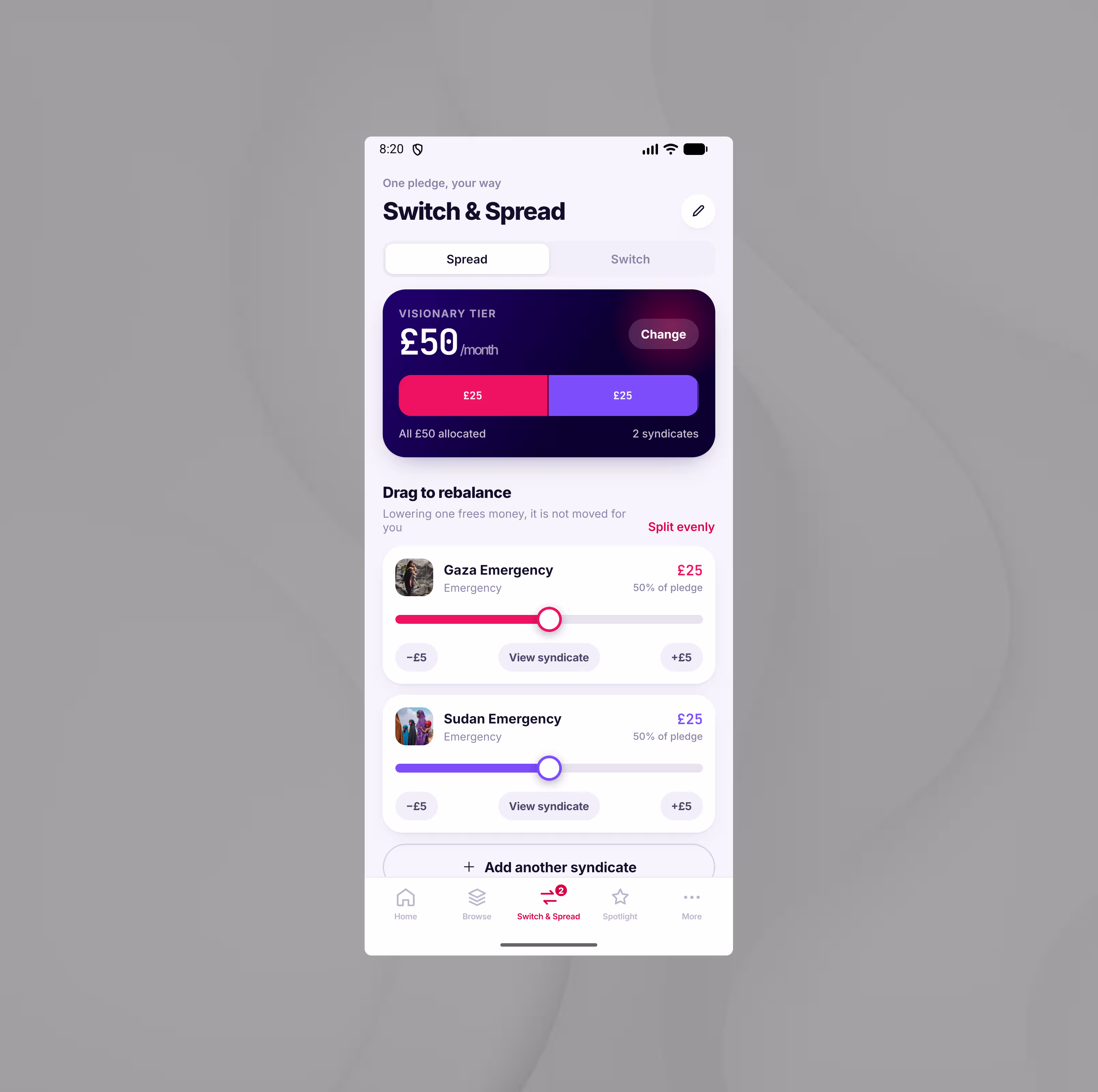 Sadaqah Syndicate Mobile - Image 3
